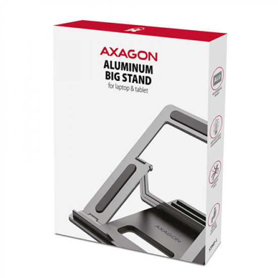 AXAGON | Notebook stand STND-L | Height adjustment | 10-16 