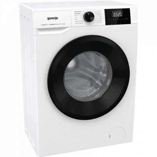 Gorenje Washing machine | W3NGPI72SBS | Energy efficiency class B | Front loading | Washing capacity 7 kg | 1200 RPM | Depth 43.5 cm | Width 59.5 cm | Display | LCD | Steam function