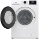 Gorenje Washing machine | W3NGPI72SBS | Energy efficiency class B | Front loading | Washing capacity 7 kg | 1200 RPM | Depth 43.5 cm | Width 59.5 cm | Display | LCD | Steam function
