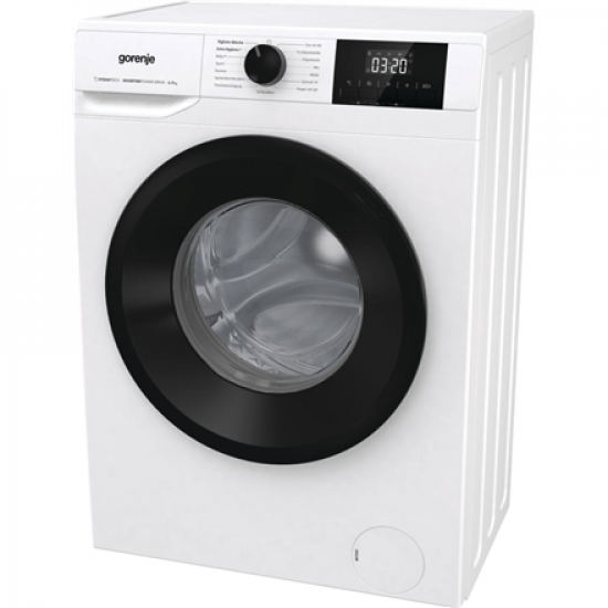 Gorenje Washing machine | W3NGPI72SBS | Energy efficiency class B | Front loading | Washing capacity 7 kg | 1200 RPM | Depth 43.5 cm | Width 59.5 cm | Display | LCD | Steam function
