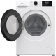 Gorenje Washing Machine | W3NGPI62SBS | Energy efficiency class B | Front loading | Washing capacity 6 kg | 1200 RPM | Depth 47 cm | Width 60 cm | LCD | Steam function