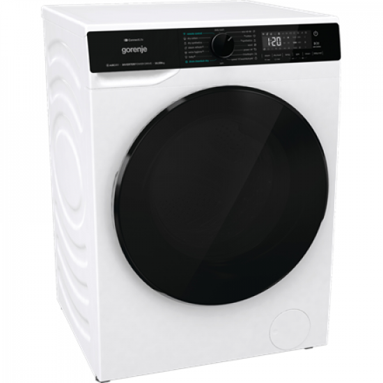 Gorenje Washing Machine with Dryer | WD2PA1X64ADW | Energy efficiency class A/D | Front loading | Washing capacity 10.5 kg | 1400 RPM | Depth 59 cm | Width 60 cm | Display | LED | Drying system | Drying capacity 6 kg | Steam function | Wi-Fi | White