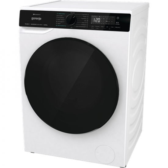 Gorenje Washing Machine with Dryer | WD2PA1X64ADW | Energy efficiency class A/D | Front loading | Washing capacity 10.5 kg | 1400 RPM | Depth 59 cm | Width 60 cm | Display | LED | Drying system | Drying capacity 6 kg | Steam function | Wi-Fi | White