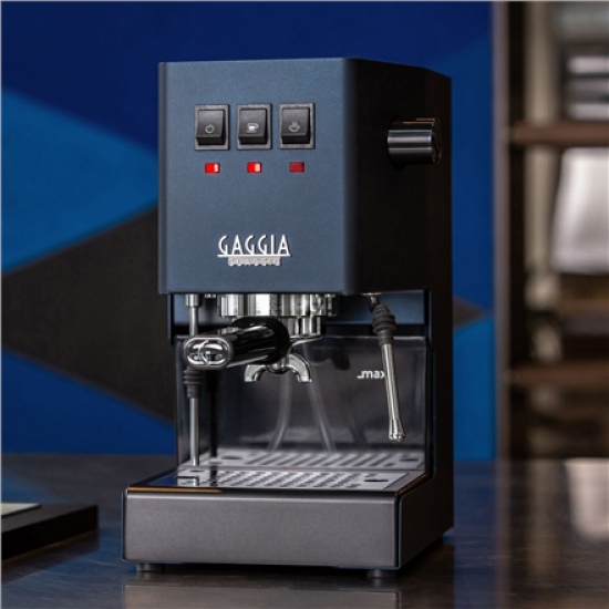 Gaggia Coffee Maker | RI9481/15 Classic E24 | Pump pressure 15 bar | Built-in milk frother | Semi-automatic | Classic Blue