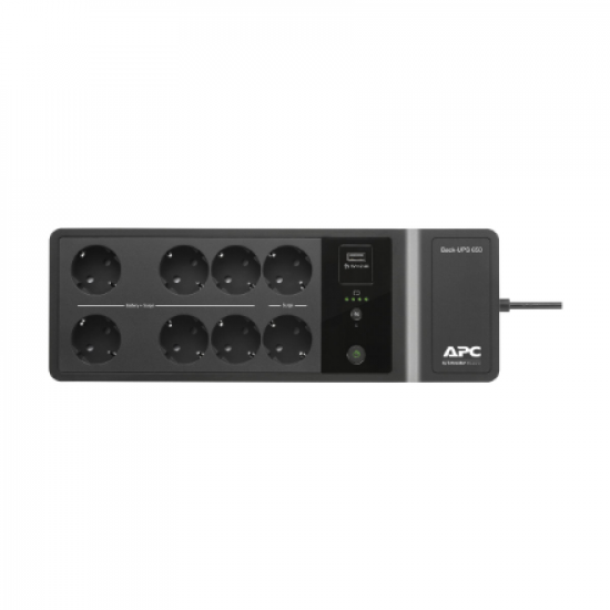 Schneider Electric APC Back-UPS | BE650G2-GR | 650 VA | 400 W