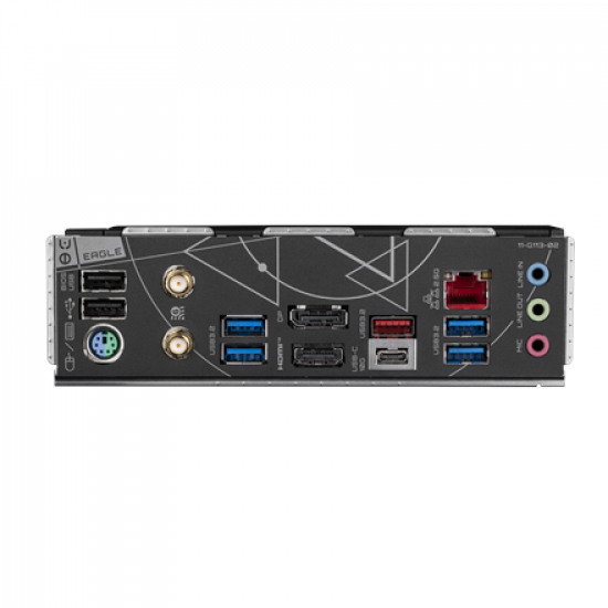 Gigabyte Z790 EAGLE AX | Processor family Intel | Processor socket LGA1700 | DDR5 DIMM | Supported hard disk drive interfaces SATA, M.2 | Number of SATA connectors 4