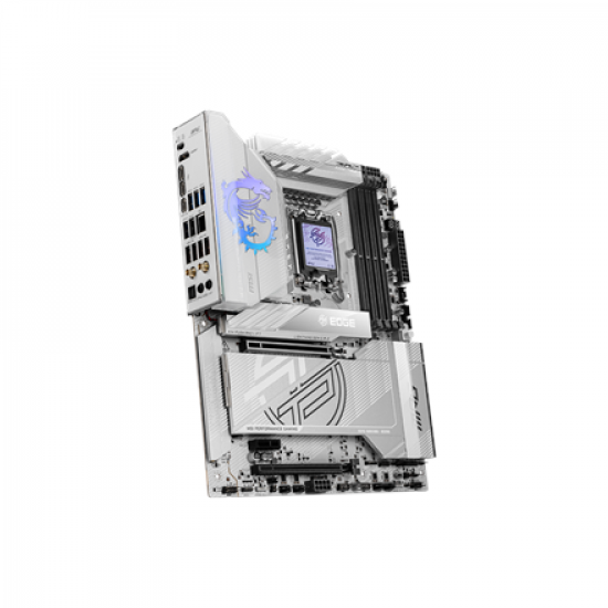 MSI MPG Z890 EDGE TI WIFI | Processor family Intel | Processor socket LGA1851 | Supported hard disk drive interfaces SATA, M.2 | Number of SATA connectors 4