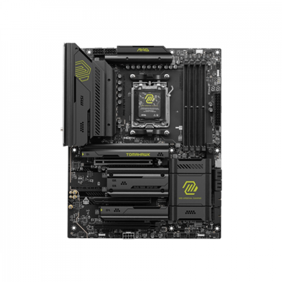 MSI MAG X870E TOMAHAWK WIFI | Processor family AMD | Processor socket AM5 | DDR5 | Supported hard disk drive interfaces SATA, M.2 | Number of SATA connectors 4