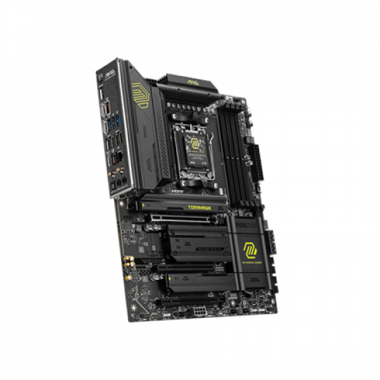 MSI MAG X870 TOMAHAWK WIFI | Processor family AMD | Processor socket AM5 | Supported hard disk drive interfaces SATA, M.2 | Number of SATA connectors 4