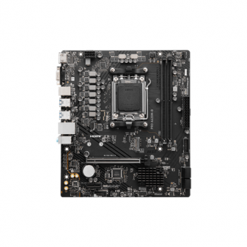 MSI PRO A620M-B | Processor family AMD | Processor socket AM5 | DDR5 | Supported hard disk drive interfaces SATA, M.2 | Number of SATA connectors 4