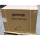 SALE OUT. Gorenje | Freezer | FH30EAW | Energy efficiency class E | Chest | Free standing | Height 84.7 cm | Total net capacity 297 L | Display | White | DAMAGED PACKAGING, SCRATCHED ON THE SIDE
