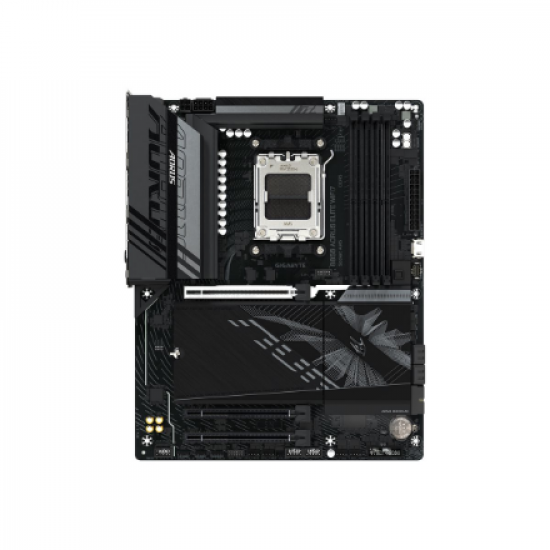 Gigabyte B850 A ELITE WF7 | Processor family AMD | Processor socket AM5 | DDR5 | Supported hard disk drive interfaces SATA, M.2 | Number of SATA connectors 4