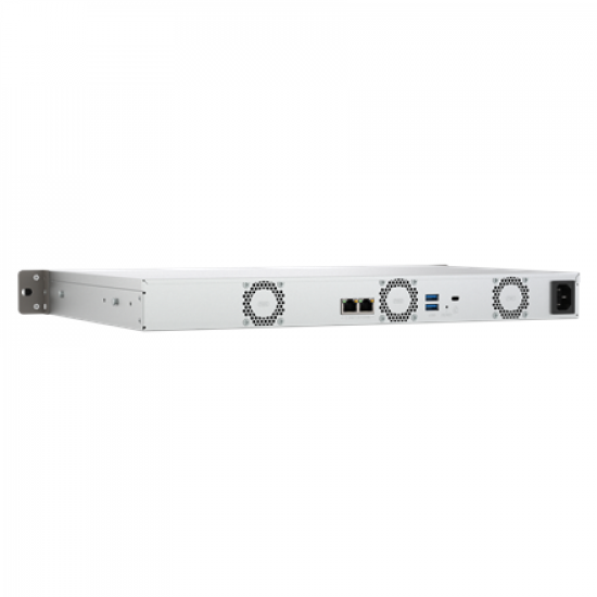 QNAP Compact 1U short-depth rackmount 2.5GbE NAS | TS-433eU | Cortex-A55 | 4 GB