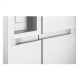 LG Refrigerator | GSLC40SWPE | Energy efficiency class E | Free standing | Side by side | Height 179 cm | Fridge net capacity 417 L | Freezer net capacity 221 L | Display | 36 dB | White