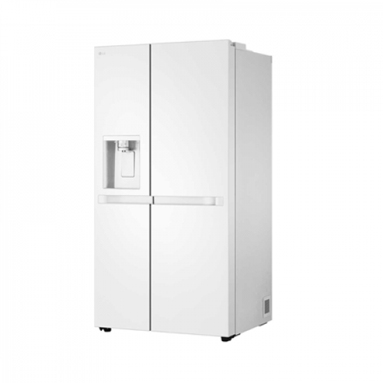 LG Refrigerator | GSLC40SWPE | Energy efficiency class E | Free standing | Side by side | Height 179 cm | Fridge net capacity 417 L | Freezer net capacity 221 L | Display | 36 dB | White