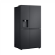 LG Refrigerator | GSLC41EPPE | Energy efficiency class E | Free standing | Side by side | Height 179 cm | Fridge net capacity 420 L | Freezer net capacity 221 L | Display | 36 dB | Black