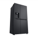 LG Refrigerator | GSLC41EPPE | Energy efficiency class E | Free standing | Side by side | Height 179 cm | Fridge net capacity 420 L | Freezer net capacity 221 L | Display | 36 dB | Black