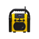 Adler | Construction radio with Bluetooth | AD 1911 | AUX in | Black/Yellow