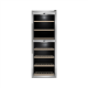 Caso | Wine Cooler | WineComfort 1260 Smart | Energy efficiency class G | Free standing | Bottles capacity 126 | Stainless steel/Black