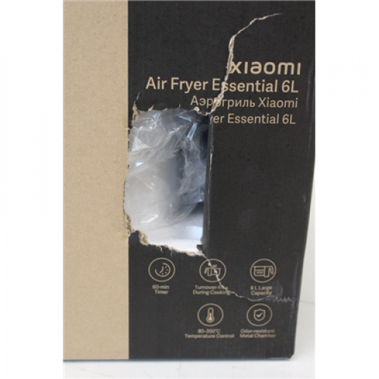 SALE OUT. SALE OUT. Xiaomi | Air Fryer EU | Essential | 1550 W | 6 L | White | DAMAGED PACKAGING, SCRATCHES FRONT