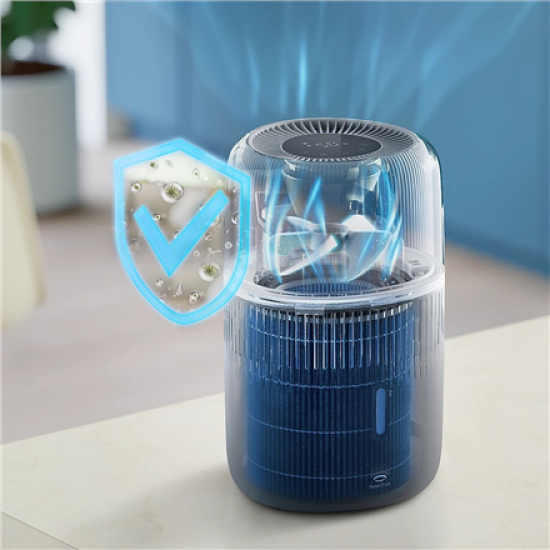 Philips | Air Humidifier | HU5710/03 5000 series | 14.1 W | Water tank capacity 4.5 L | Suitable for rooms up to 56 m² | NanoCloud technology | Humidification capacity 400 ml/hr