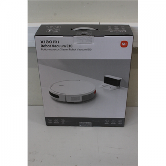 SALE OUT. Xiaomi Robot Vacuum E10 EU | SALE OUT. SALE OUT. Xiaomi | Robot Vacuum | E10 EU | Wet&Dry | Dust capacity 0.4 L | White | USED, WITHOUT MANUALS