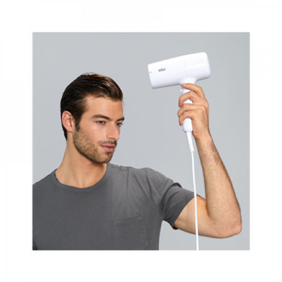 Braun | Hair dryer | BRHD210E | 2100 W | Number of temperature settings 3 | White