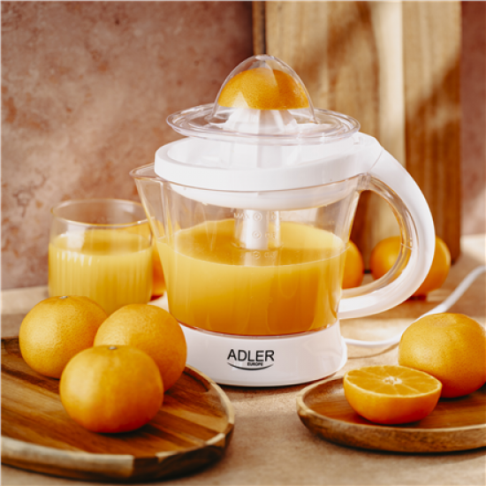 Adler Citrus Juicer | AD 4014 | Type Citrus juicer | White | 40 W | Number of speeds 1