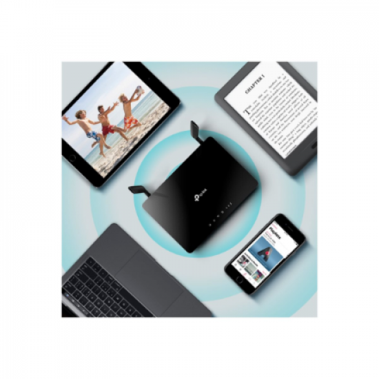 TP-LINK AC1200 Wireless Dual Band 4G LTE Router | Archer MR402 | 802.11ac | 10/100 Mbit/s | Mesh Support No | MU-MiMO No | No mobile broadband