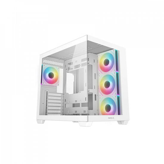 Deepcool CG530 4F WH | White | Mid Tower | Power supply included No