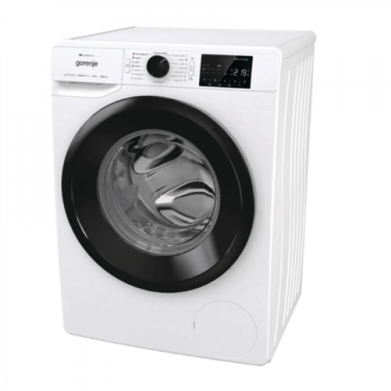 Gorenje Washing machine | WPNEI82A1SWIFI | Energy efficiency class A | Front loading | Washing capacity 8 kg | 1200 RPM | Depth 55 cm | Width 60 cm | Display | LED | Steam function | White