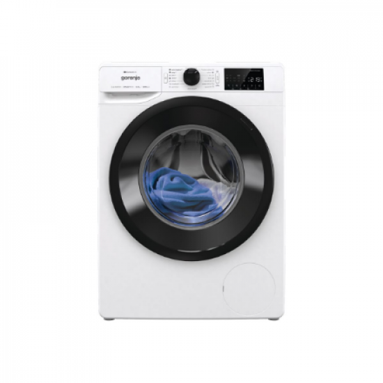 Gorenje Washing machine | WPNEI82A1SWIFI | Energy efficiency class A | Front loading | Washing capacity 8 kg | 1200 RPM | Depth 55 cm | Width 60 cm | Display | LED | Steam function | White