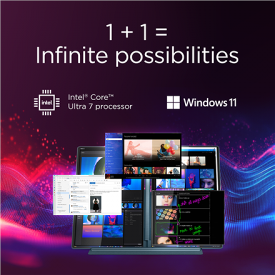 Lenovo Yoga Book 9 14IAH10 | Tidal Teal | 2x14 