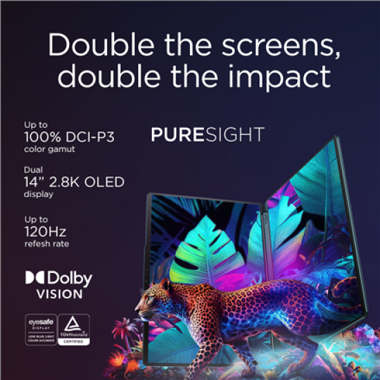 Lenovo Yoga Book 9 14IAH10 | Tidal Teal | 2x14 