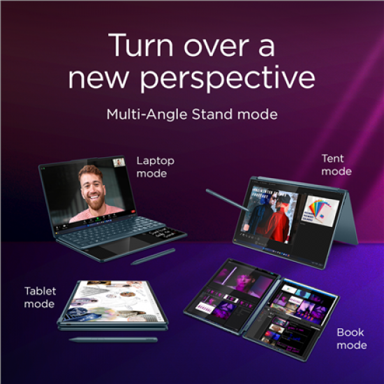 Lenovo Yoga Book 9 14IAH10 | Tidal Teal | 2x14 