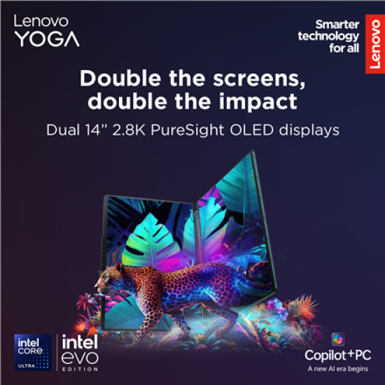 Lenovo Yoga Book 9 14IAH10 | Tidal Teal | 2x14 