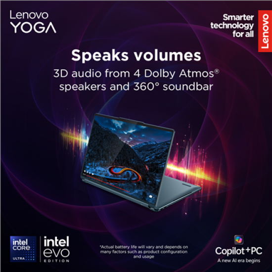 Lenovo Yoga Book 9 14IAH10 | Tidal Teal | 2x14 