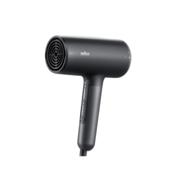 Braun | Hair dryer | BRHD425E | 2100 W | Number of temperature settings 3 | Ionic function | Diffuser nozzle | Black