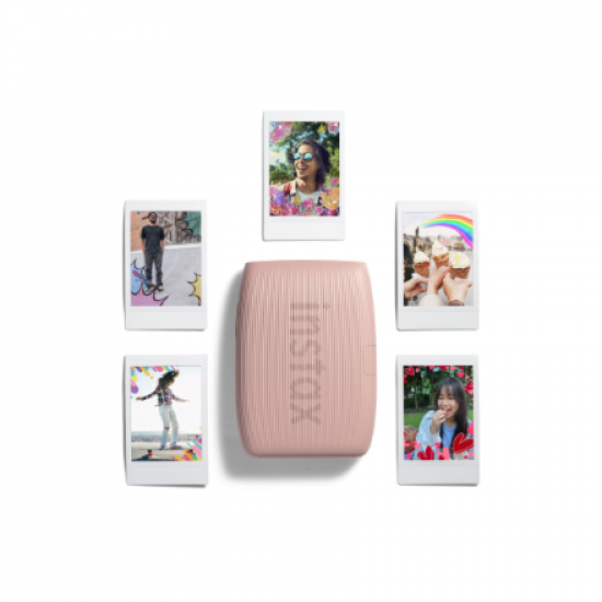 Fujifilm | instax mini Link 3 | Colour | ZINK Zero-Ink | Photo Printer | Rose Pink