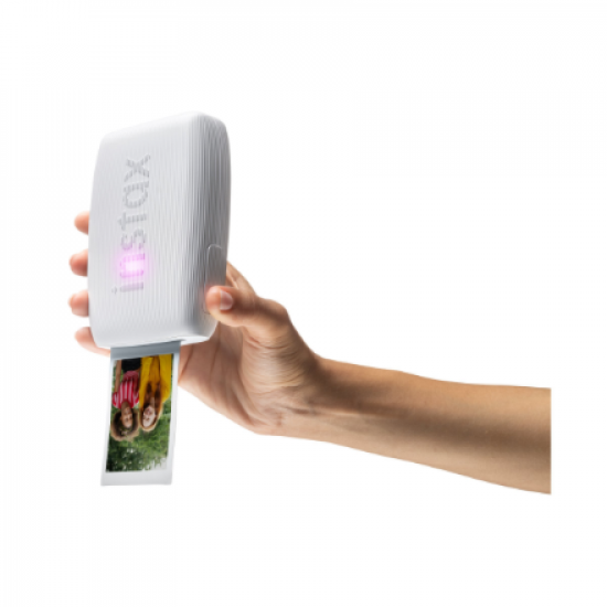 Fujifilm | instax mini Link 3 | Colour | ZINK Zero-Ink | Photo Printer | Clay White
