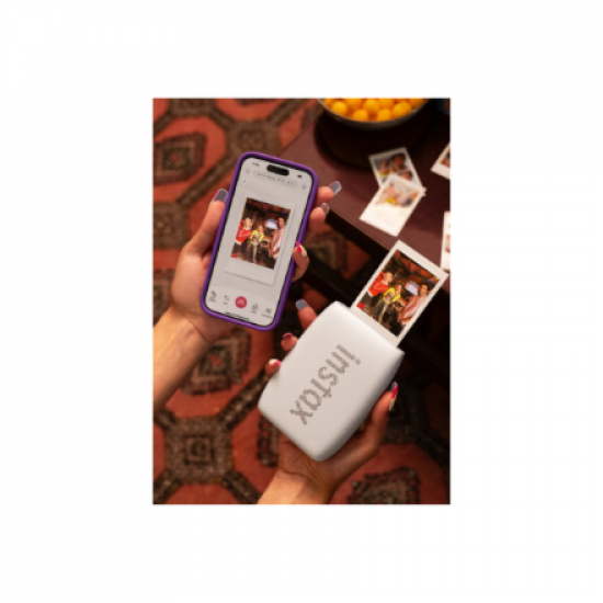 Fujifilm | instax mini Link 3 | Colour | ZINK Zero-Ink | Photo Printer | Clay White