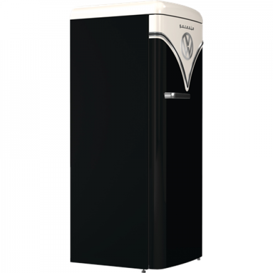 Gorenje Retro Refrigerator | OBRB615DBK | Energy efficiency class D | Free standing | Larder | Height 152.5 cm | Fridge net capacity 225 L | Freezer net capacity 22 L | 38 dB | Black