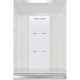 Midea Refrigerator | MDRB424FGE02I | Energy efficiency class E | Free standing | Combi | Height 188 cm | No Frost system | Fridge net capacity 224 L | Freezer net capacity 86 L | 42 dB | Grey