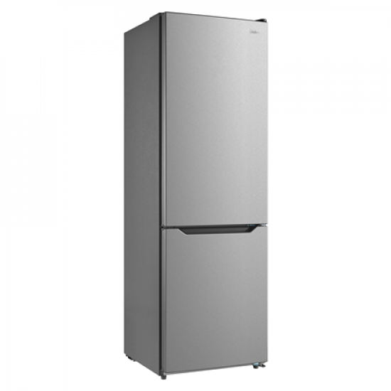 Midea Refrigerator | MDRB424FGE02I | Energy efficiency class E | Free standing | Combi | Height 188 cm | No Frost system | Fridge net capacity 224 L | Freezer net capacity 86 L | 42 dB | Grey