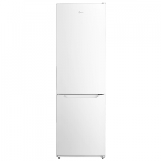 Midea Refrigerator | MDRB424FGE01I | Energy efficiency class E | Free standing | Combi | Height 188 cm | No Frost system | Fridge net capacity 224 L | Freezer net capacity 86 L | 42 dB | White