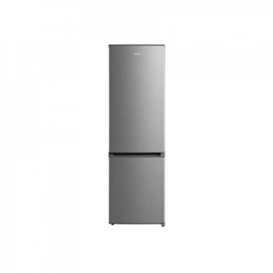 Midea Refrigerator | MERB276FGE02A | Energy efficiency class E | Free standing | Combi | Height 180 cm | No Frost system | Fridge net capacity 199 L | Freezer net capacity 71 L | 41 dB | Stainless steel