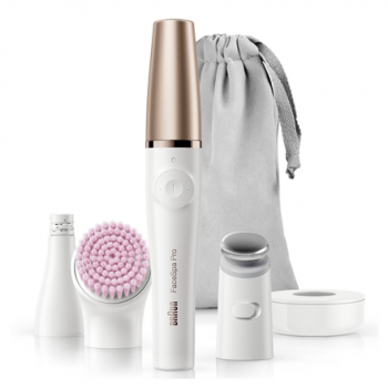 Braun Epilator with accessories | SE912 FaceSpa Pro | Number of power levels 1 | Wet & Dry | White