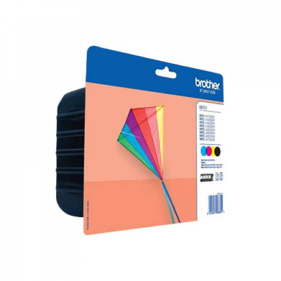 Brother LC223 | Ink Cartridge | Black, Cyan, Magenta, Yellow