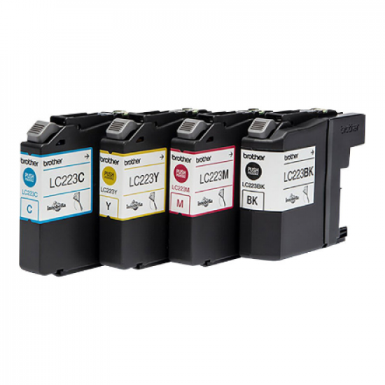 Brother LC223 | Ink Cartridge | Black, Cyan, Magenta, Yellow