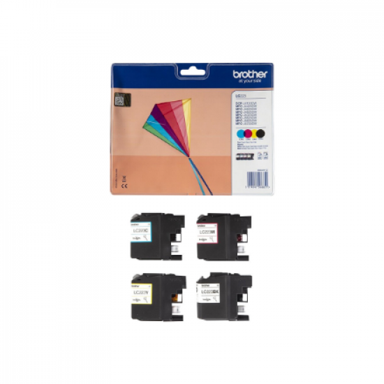Brother LC223 | Ink Cartridge | Black, Cyan, Magenta, Yellow